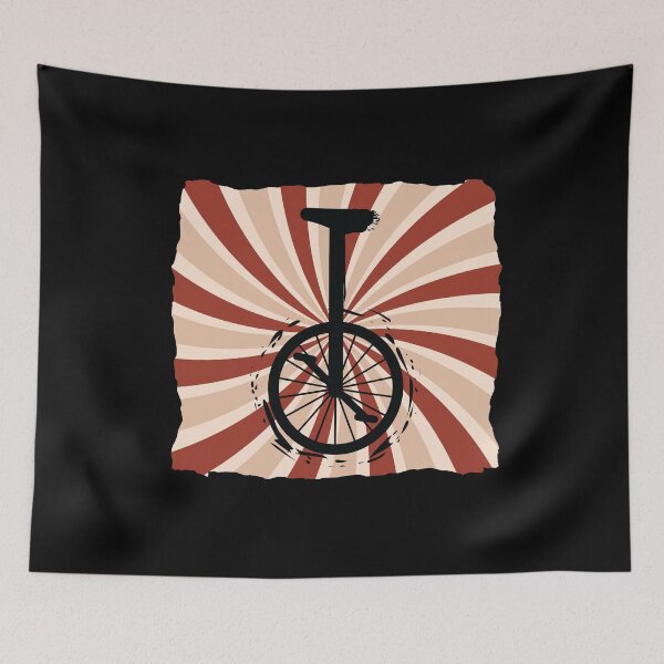 Item preview, Unicycle Retro designed and sold by MooonTees.