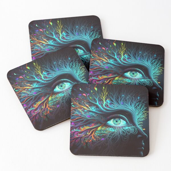 Item preview, Psychedelic face 2 designed and sold by Cr-AI-tive.
