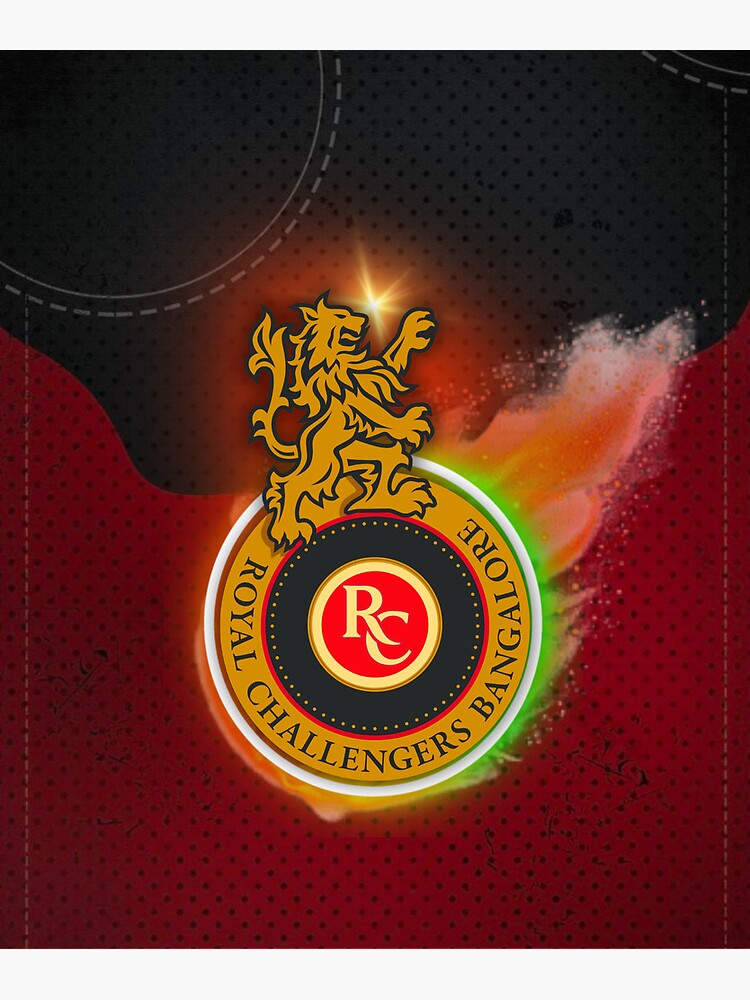 HOW TO DRAW RCB LOGO STEP BY STEP | ROYAL CHALLENGERS BANGALORE LOGO DRAWING  | DRAW RCB LOGO - YouTube