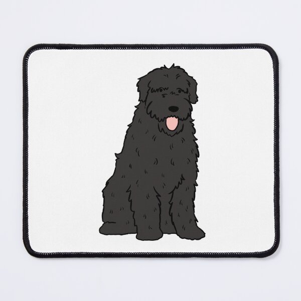 Item preview, Bouviers des flandres dog cute illustration designed and sold by Yarafantasyart.