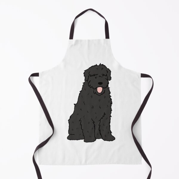 Item preview, Bouviers des flandres dog cute illustration designed and sold by Yarafantasyart.