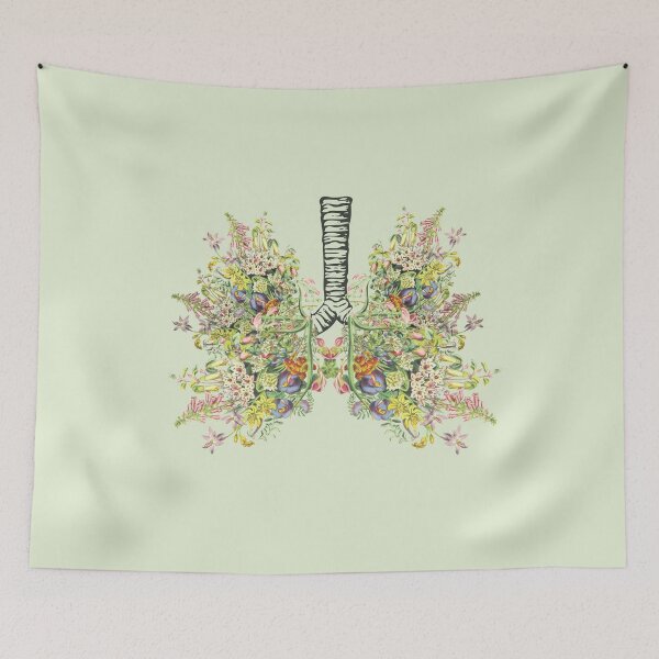 Item preview, Blooming floral lungs designed and sold by Preslava Genova.