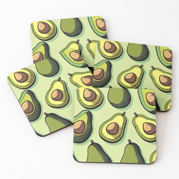Item preview, Tropical Avocados Pattern designed and sold by AtelierNethys.