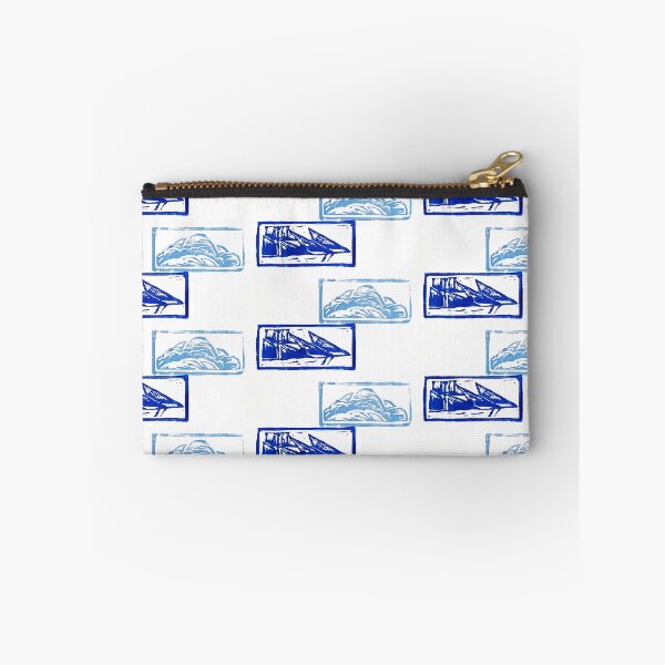 Item preview, Pirate Ship Stamp, Full Sails with a Cloud designed and sold by StampB.