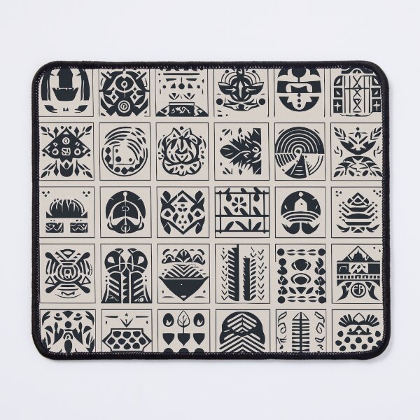 Item preview, Pattern Picture Unique Tiles designed and sold by nerdseason.