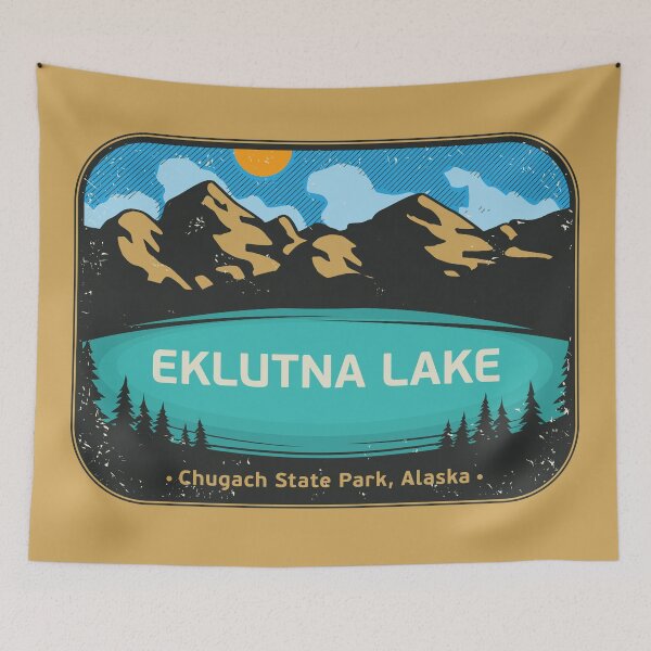Item preview, Eklutna Lake, Alaska designed and sold by studio838.