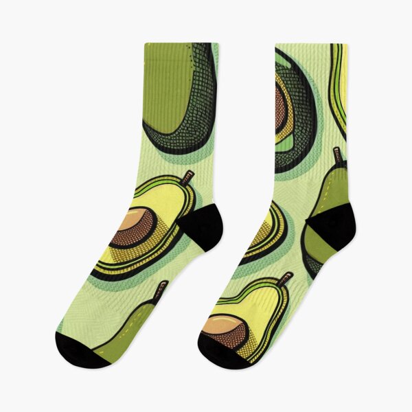 Item preview, Tropical Avocados Pattern designed and sold by AtelierNethys.