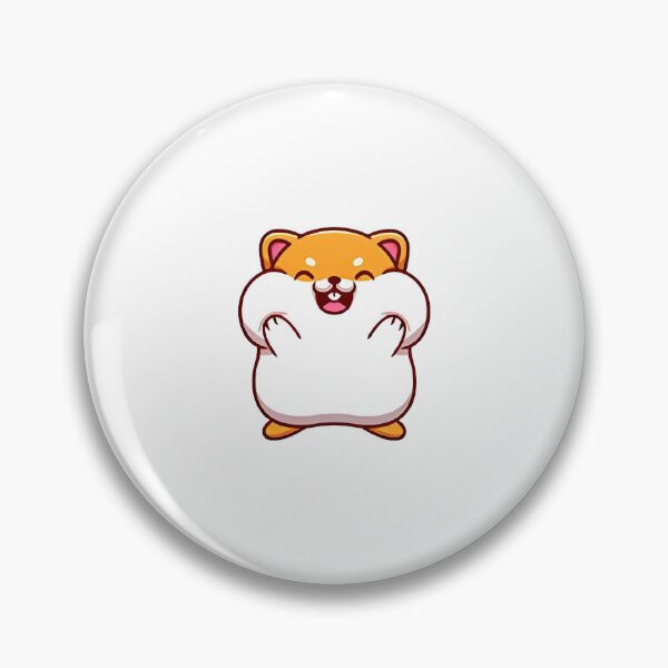Item preview, Hamster holding cheek sticker designed and sold by Stickers N More.