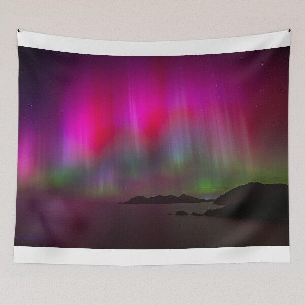 Item preview, Aurora Australis over Freycinet Peninsular  April 2023 designed and sold by salsbells69.