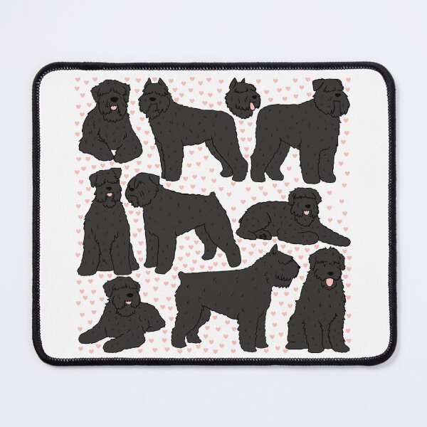 Item preview, Bouviers des flandres cute pattern designed and sold by Yarafantasyart.