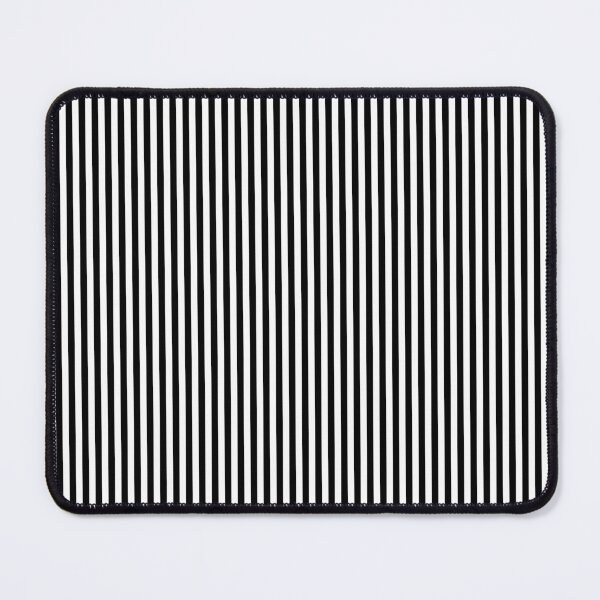 Item preview, Two-tone stipes black and white pattern designed and sold by BlackandWhiteBW.