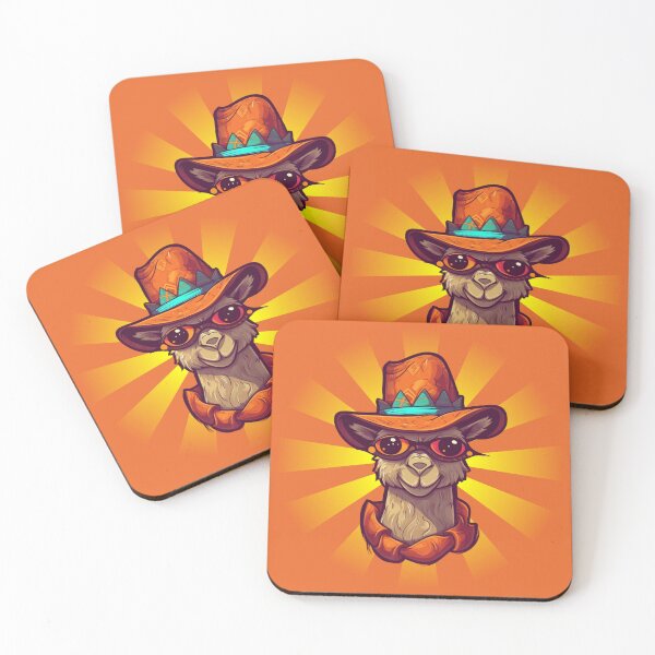 Item preview, Cute Llama Print Art designed and sold by GiveMeMood.