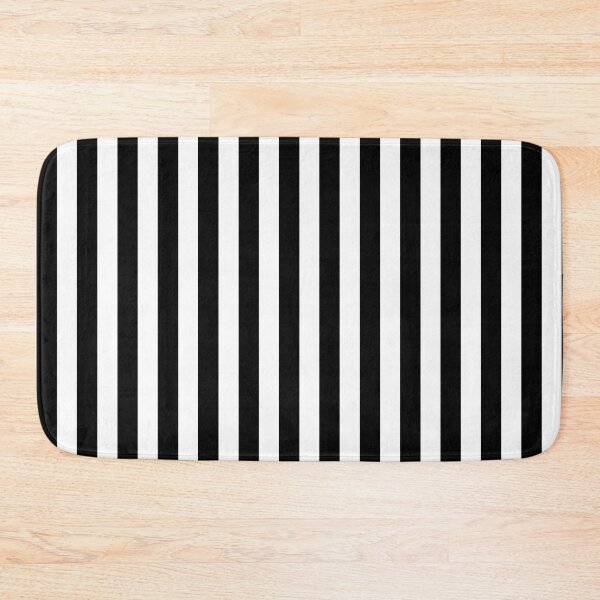 Item preview, Two-tone stipes black and white pattern designed and sold by BlackandWhiteBW.