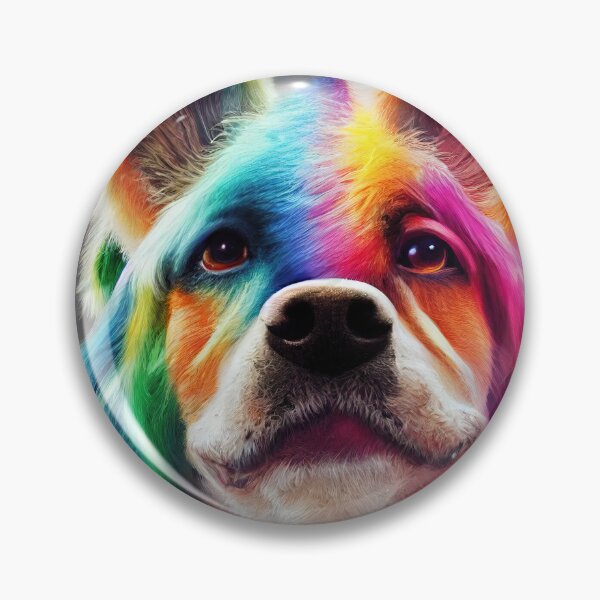Item preview, Ferdi, the colorful magic dog designed and sold by Pixelboys.