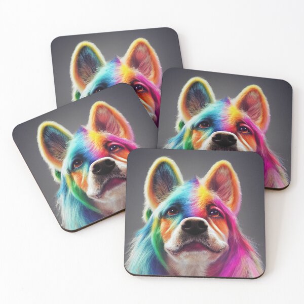 Item preview, Ferdi, the colorful magic dog designed and sold by Pixelboys.