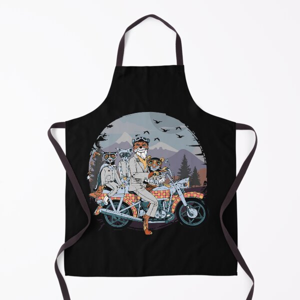 Item preview, Fantastic Mr. fox and family on a motorbike designed and sold by VINU-DESIGNS.