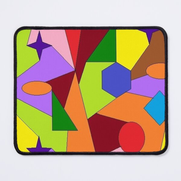 Item preview, Colorful Geometrical Pattern made by Sumita Bose designed and sold by KanvasGifts.