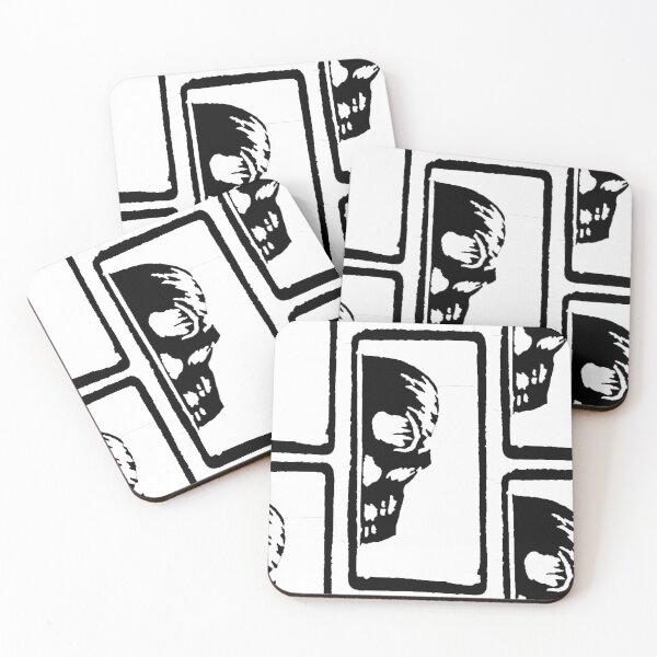 Item preview, Black Gothic Skull Stamp designed and sold by StampB.
