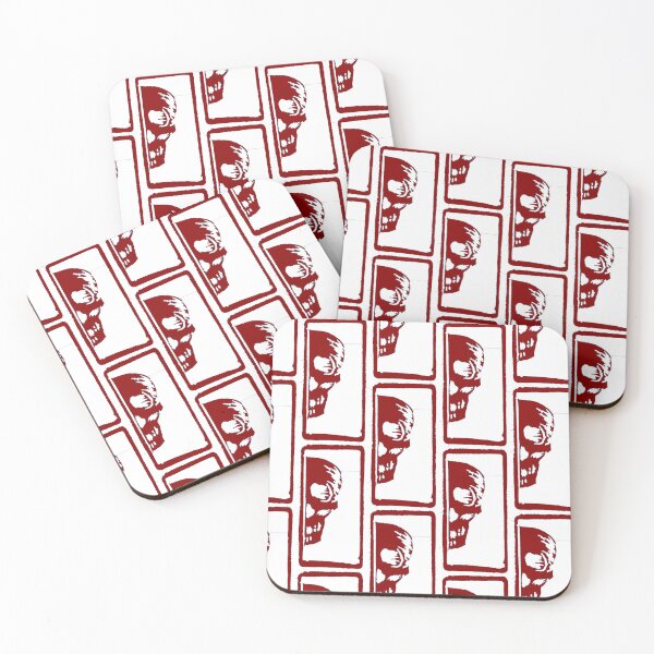 Item preview, Red Gothic Skull Stamp designed and sold by StampB.