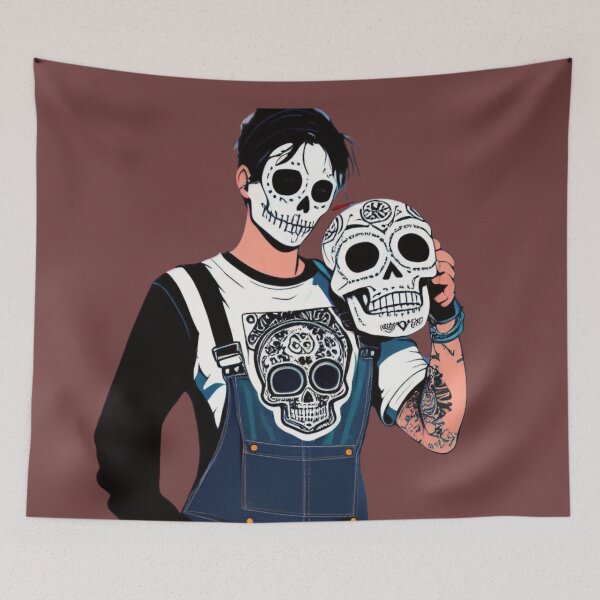 Item preview, Skeleton Boyfriend Beau Hot Skeleton Guy designed and sold by McCallnWaldo.