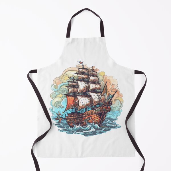 Item preview, Navigate the Pirate Ship Realm designed and sold by Artwyz.