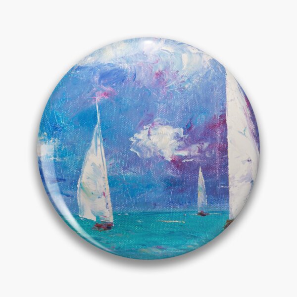 Item preview, Sailboats on the Mediterranean designed and sold by Natalia_Shchip.