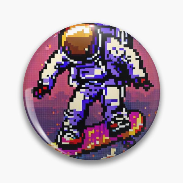 Item preview, An astronaut skate boarding in space designed and sold by MantasDesign17.