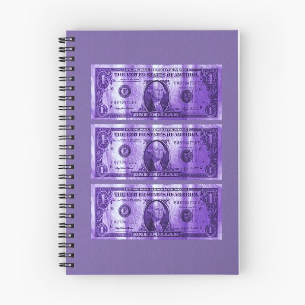 Item preview, Greenback Front – 3 Dollar – Ultra Violet designed and sold by Hell-Prints.