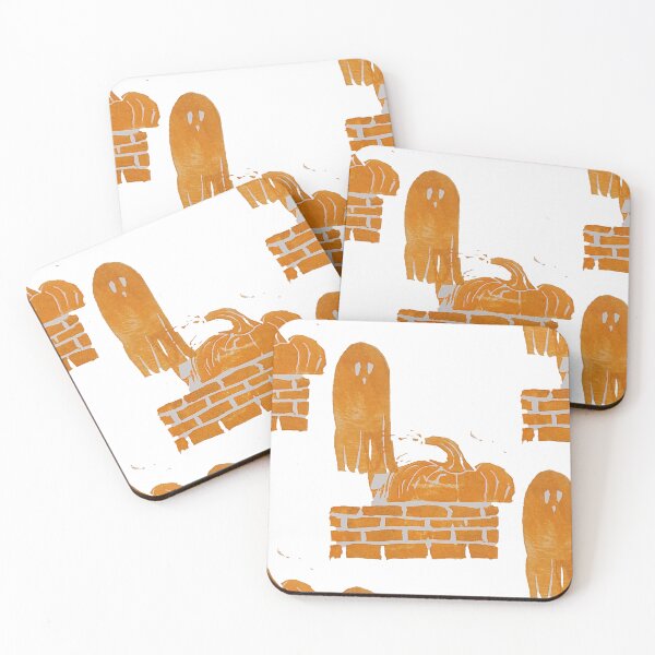 Item preview, Spooky Halloween Scene - Orange designed and sold by StampB.
