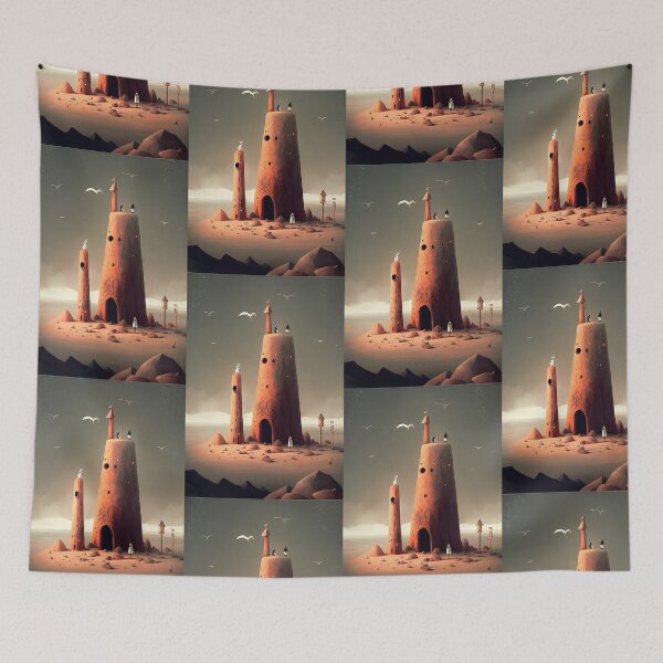 Item preview, Imagined Worlds: Digital art combining surrealism and nature. designed and sold by Piotrek0001.