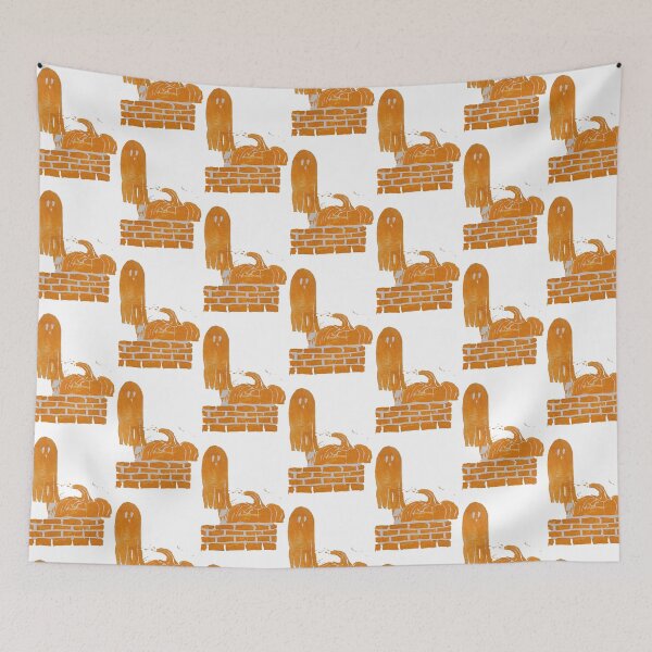 Item preview, Spooky Halloween Scene - Orange designed and sold by StampB.