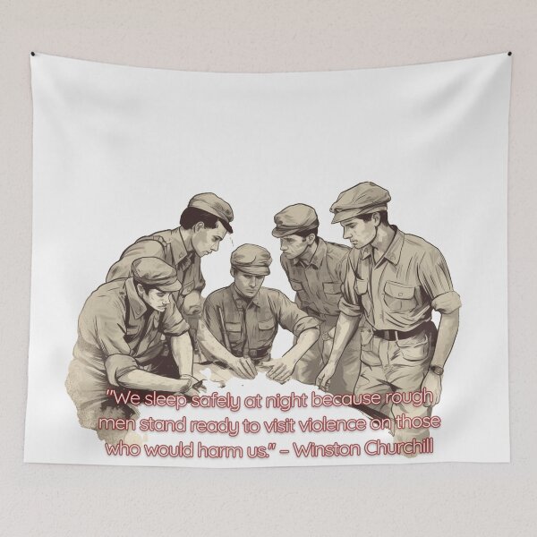 Item preview, Strength in Unity: Soldiers Standing Together designed and sold by tengamerx.