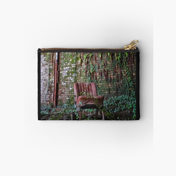 Item preview, Lostplace in the Ruhrgebiet - An old armchair in an abandoned factory building - Ruhrgebiet - Ruhrpott - Germany designed and sold by Ruhrpottpicture.