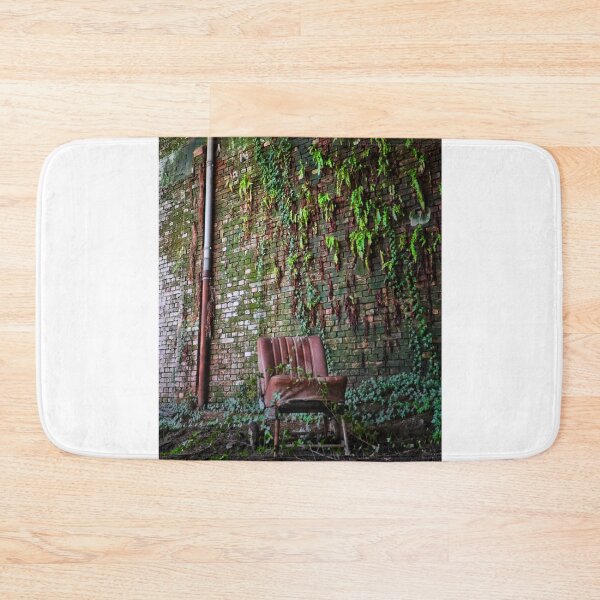 Item preview, Lostplace in the Ruhrgebiet - An old armchair in an abandoned factory building - Ruhrgebiet - Ruhrpott - Germany designed and sold by Ruhrpottpicture.