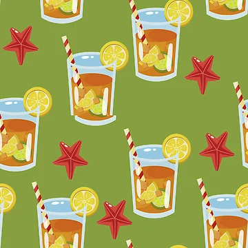 Artwork thumbnail, Summer Pattern 9 by SimpleWorksSK