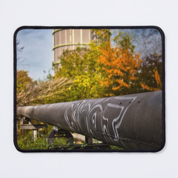 Item preview, Gas storage in Bottrop - Ruhrgebiet - Ruhrpott - Germany designed and sold by Ruhrpottpicture.
