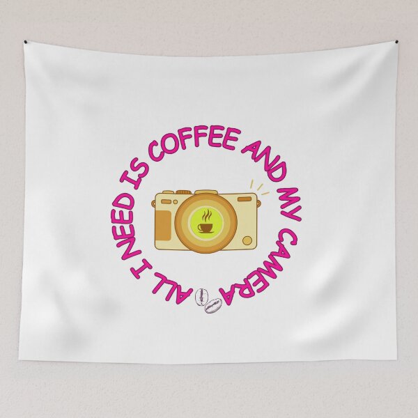 Item preview, All I need is coffee and my camera designed and sold by Shenuka93.