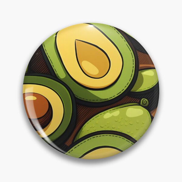 Item preview, Funky Avocados Pattern designed and sold by AtelierNethys.