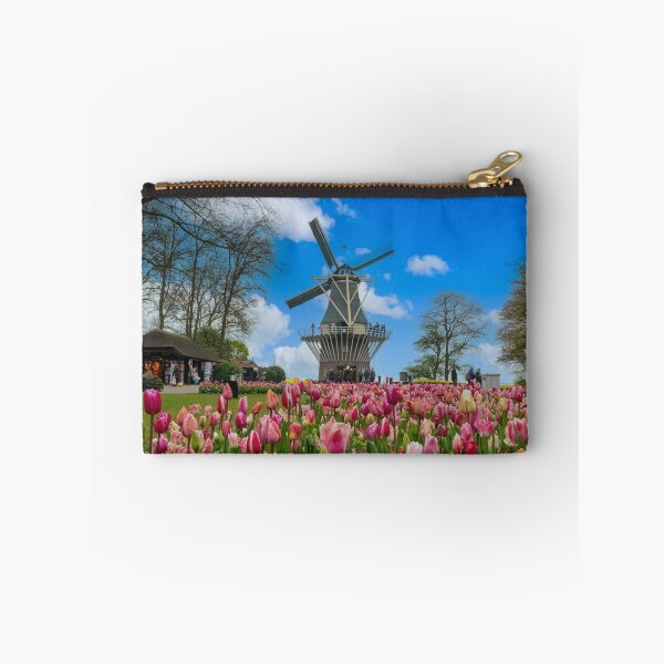 Item preview, Netherland tulips and windmill designed and sold by pietrofoto.
