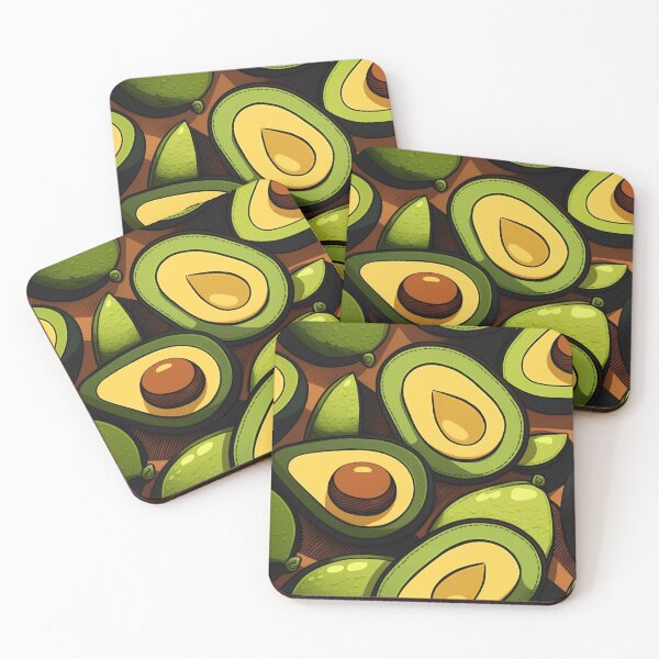 Item preview, Funky Avocados Pattern designed and sold by AtelierNethys.
