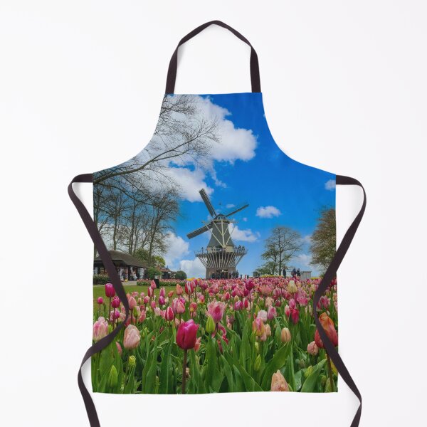 Item preview, Netherland tulips and windmill designed and sold by pietrofoto.