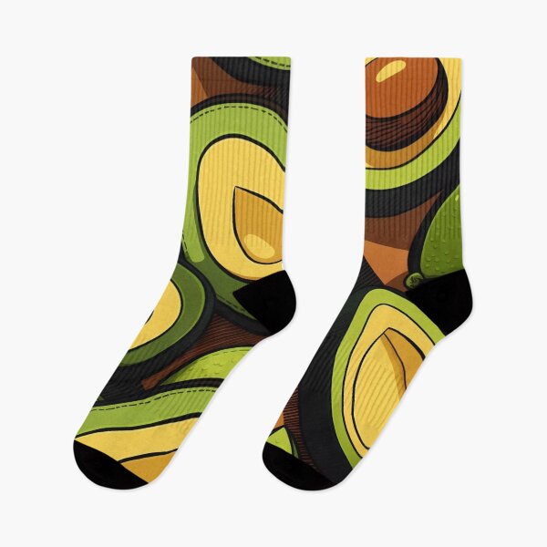 Item preview, Funky Avocados Pattern designed and sold by AtelierNethys.