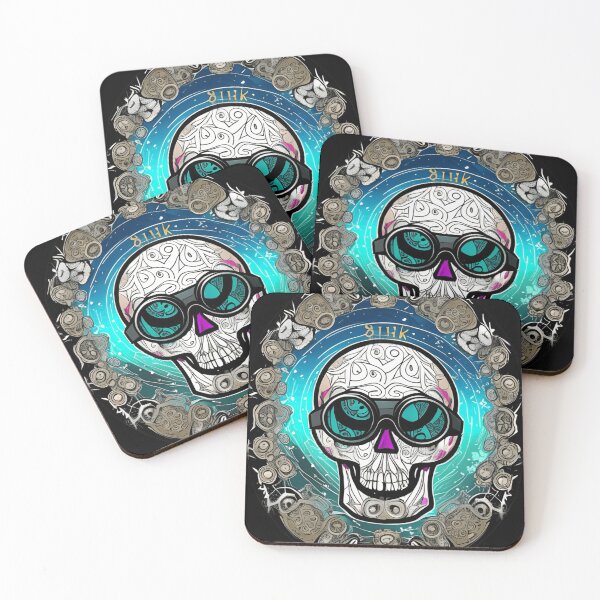 Item preview, Goggle Skull Oval Frame designed and sold by McCallnWaldo.
