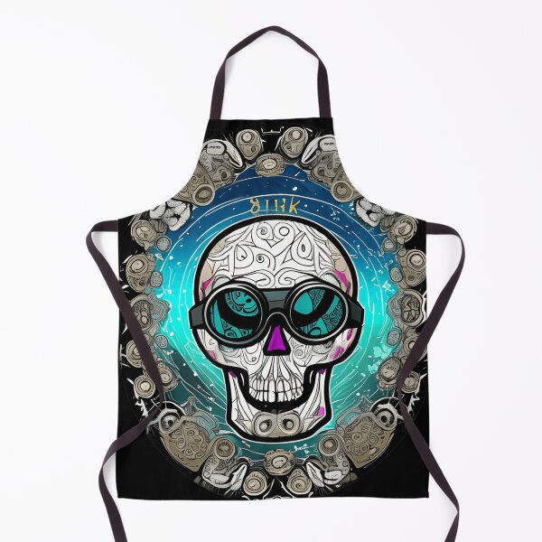 Item preview, Goggle Skull Oval Frame designed and sold by McCallnWaldo.