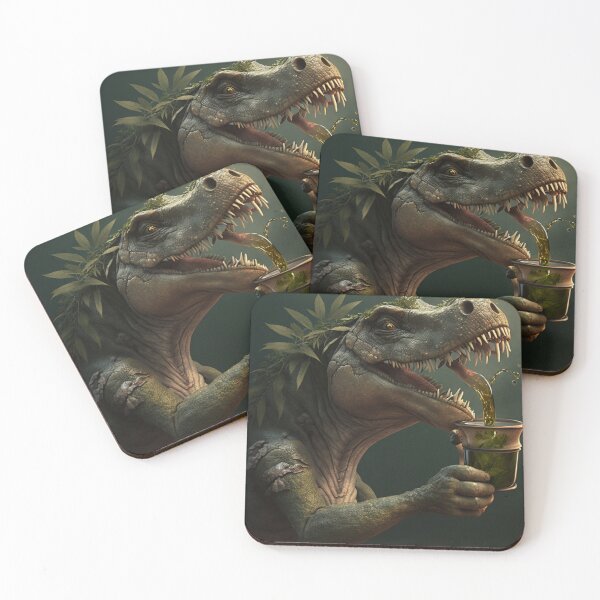 Item preview,  Dinosaurs Died Out Because Didn't  Drink Yerba Mate designed and sold by netdota.