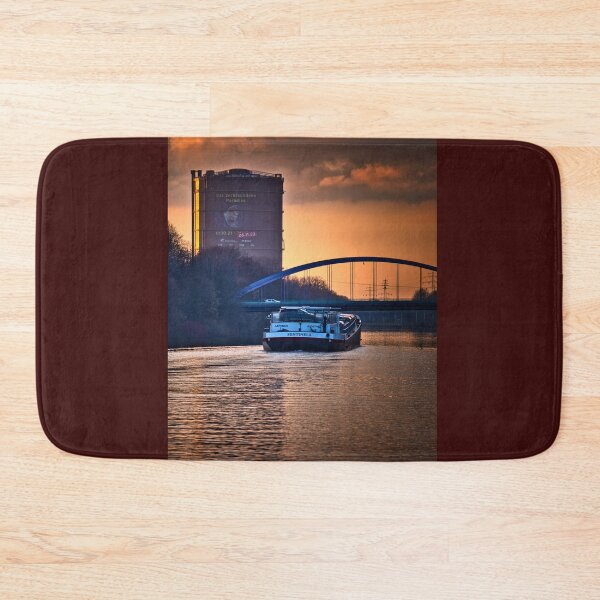 Item preview, Rhine-Herne Canal in Oberhausen - Ruhrgebiet - Ruhrpott - Germany designed and sold by Ruhrpottpicture.