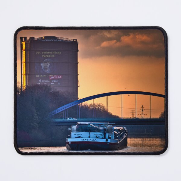 Item preview, Rhine-Herne Canal in Oberhausen - Ruhrgebiet - Ruhrpott - Germany designed and sold by Ruhrpottpicture.
