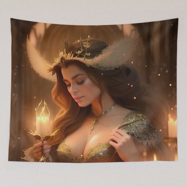 Item preview, Temptress of the golden Candel Light designed and sold by magikman65.