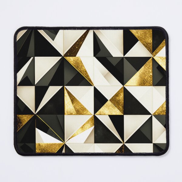 Item preview, Marble Geometric Triangle Polygon checker Design designed and sold by Bb-gl.