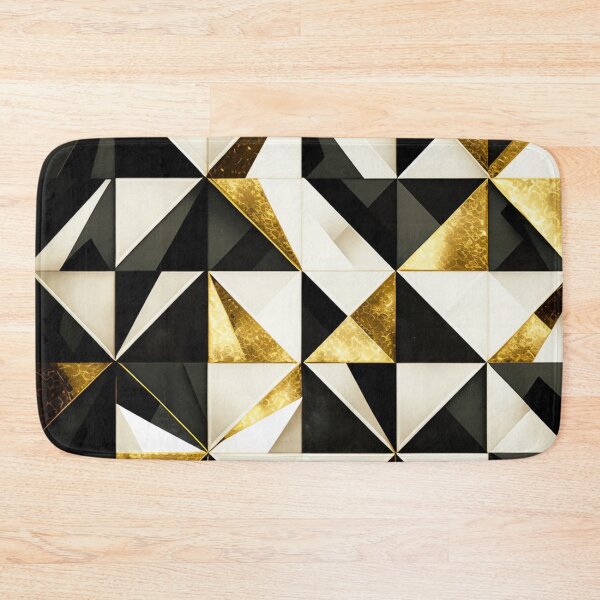 Item preview, Marble Geometric Triangle Polygon checker Design designed and sold by Bb-gl.